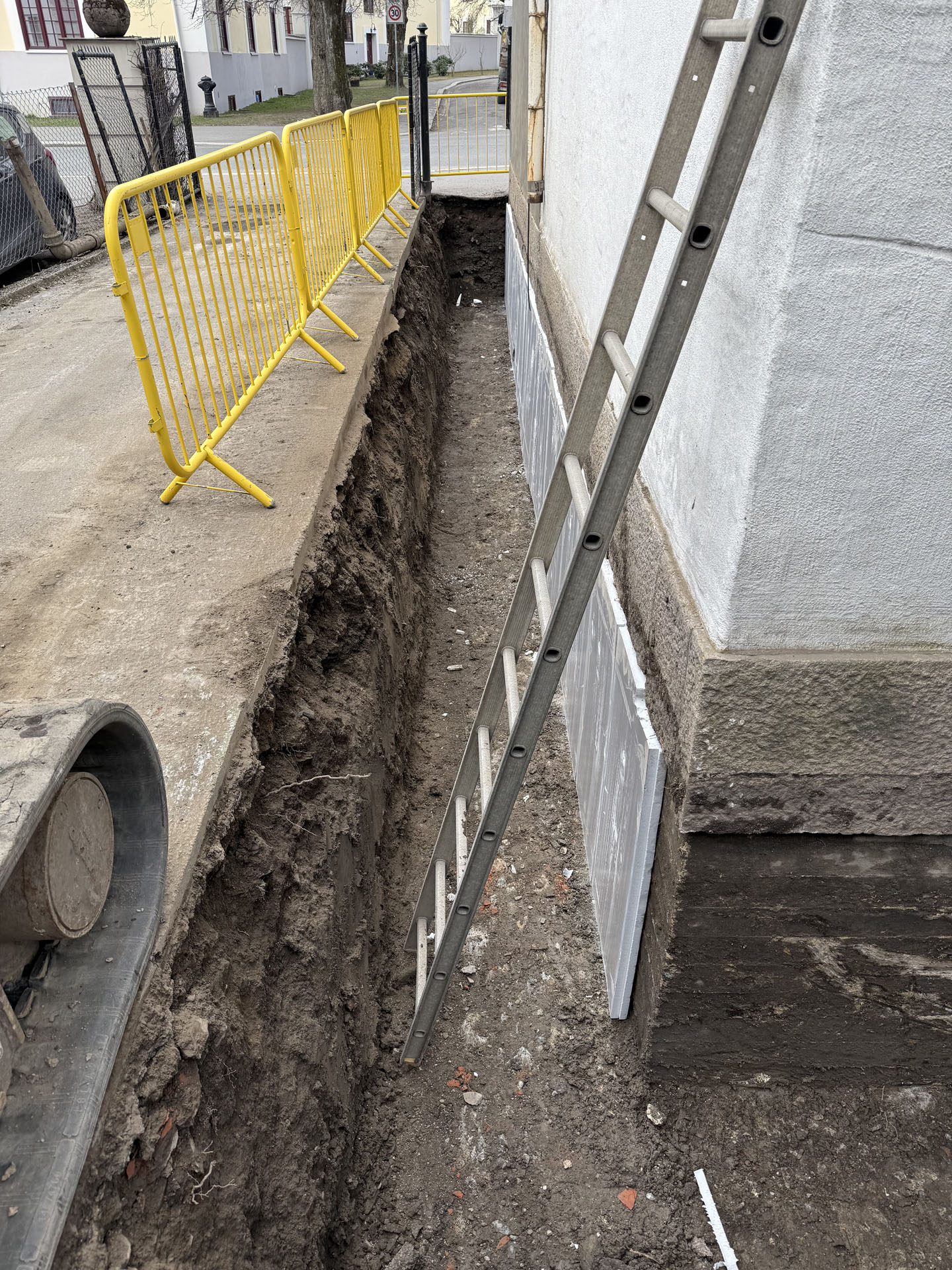 Drenering av grunnmur