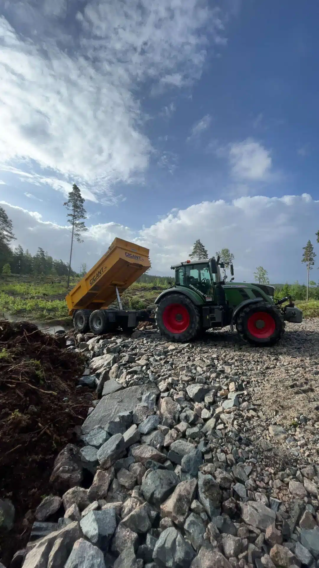 Etablering av ny skogsbilvei